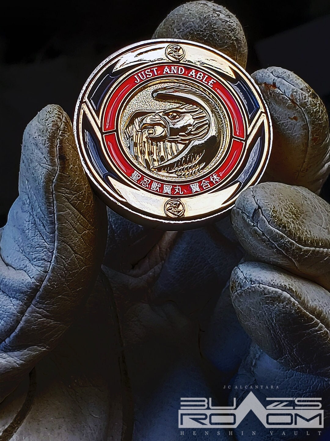 Daimetal Mecha WHITE Falcon Metal Coin Ranger Power Challenge Coin - Etsy