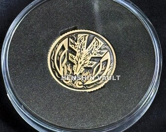 93 Tigerzord Power Coin Solid Metal Gift for Bandai 1993 Mighty