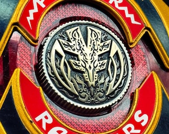 93 Tigerzord power coin solid metal gift for Bandai 1993 Mighty Morphin Power Rangers morpher only gift
