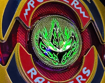 93 Dragonzord Heiress power coin gift solid metal gift for Bandai 1993 Mighty Morphin Power Rangers morpher only gift