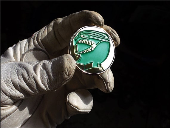 Zyumetal 1 & 2 GREEN Metal Challenge Coins Dragon Power Ranger - Etsy
