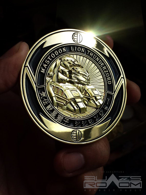 Zyugold Dragonshield Mammoth Metal Challenge Coin Variant - Etsy