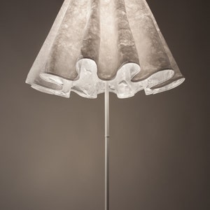 Lampada, paralume, Tyvek, Marilyn II, design scandinavo, minimalista, moderno, bianco