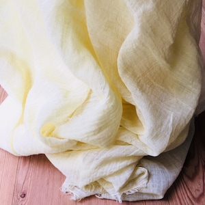 Botanical plant dyes, Plant dyed scarf, Shawl, Naturally plant dyed, Organic cotton,Llightweight, Apple-tree dyed