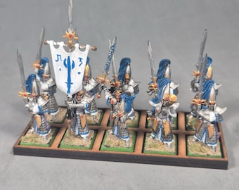 20mm to 25mm Base Adapter Tray – Warhammer The Old World Regiment Converter – MDF Magnet Ready – Single or Pack of 3/5