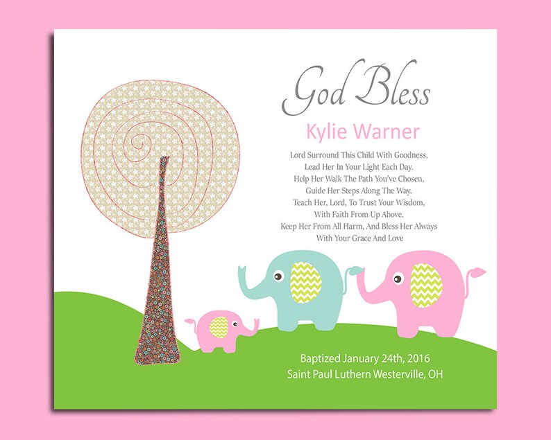 Baptism Gift from Godparents Baby Girls Christening Gift Etsy