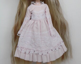 Pinky Pie Princess dress for pullip blythe azone momoko obitsu and similar dolls