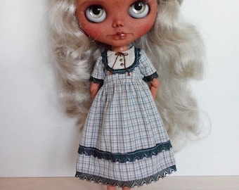 Lovely mori country dress for pullip blythe azone momoko obitsu and similar dolls