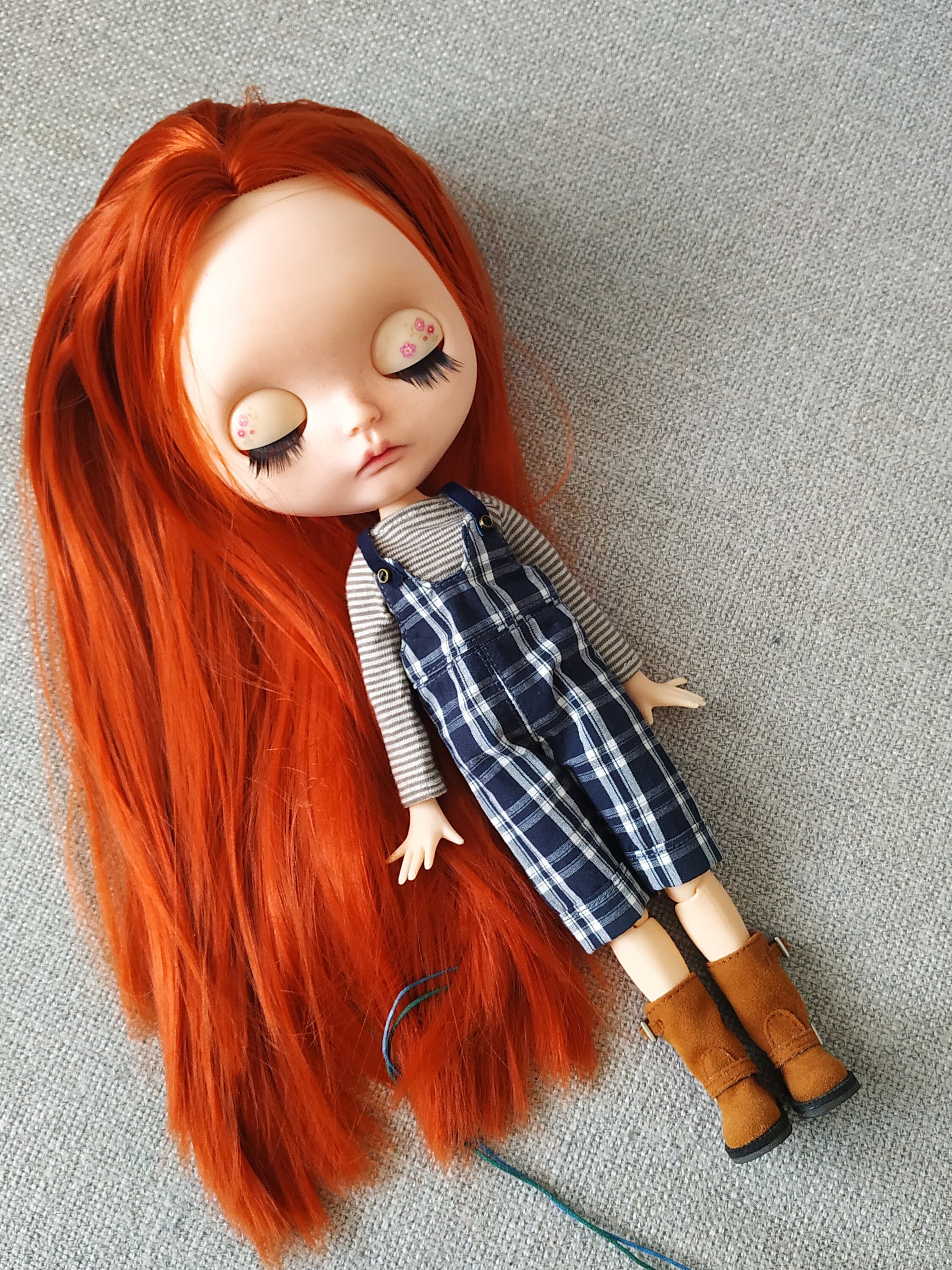 Mitzie OOAK Blythe Redhead Custom Doll for Sale Old School Etsy