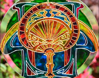 Attrape-soleil Coloré En Acrylique Assorti, Décoration Murale à