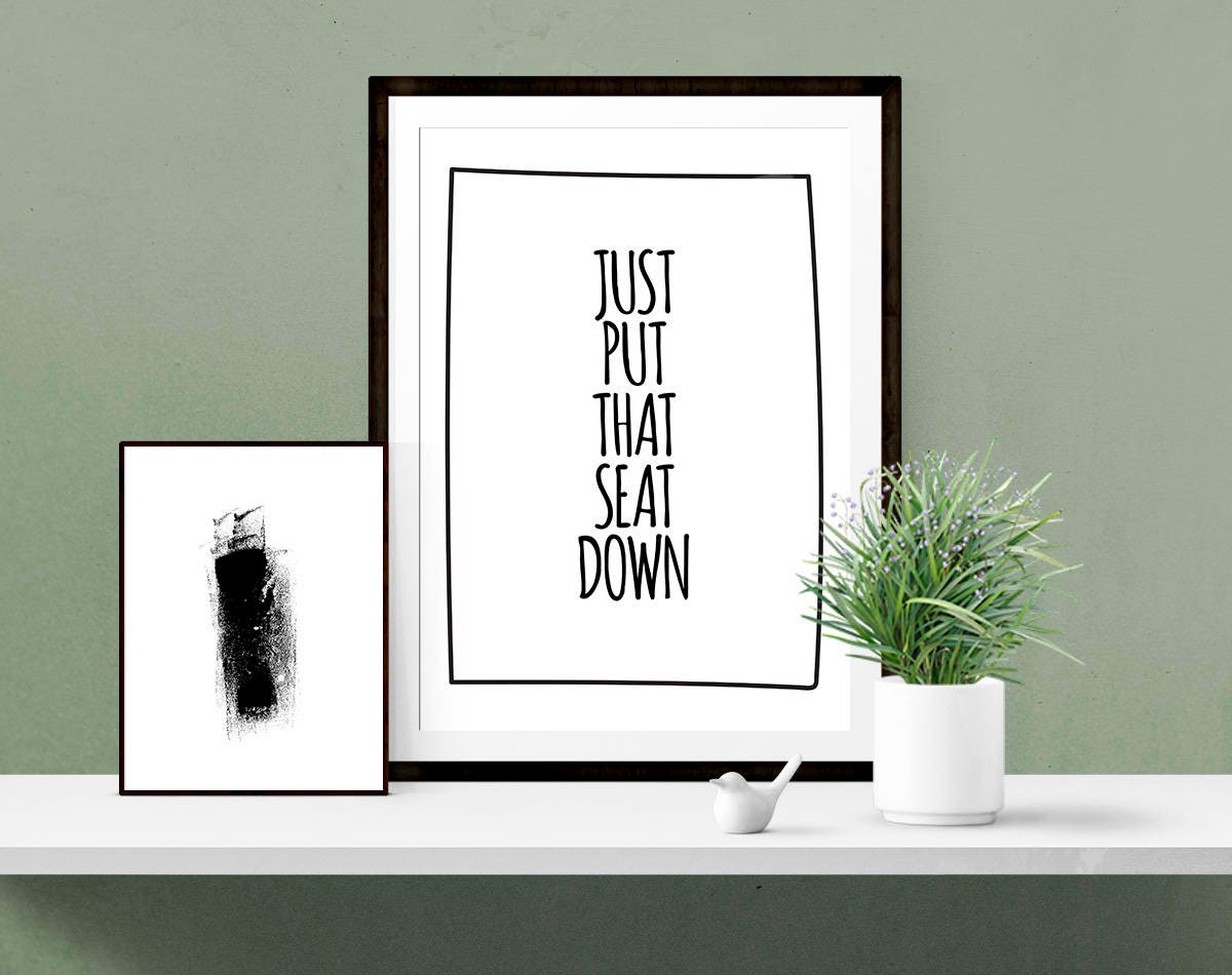 Toilet Wall Decor, Wall Art Toilet, Toilet Wall Art, Mens Toiletry