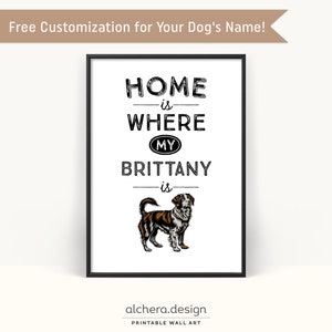 Bretagne-spaniël, kunst Bretagne-spaniël, Bretagne, hondenkunst, spaniëlhond, hondenras, hondencitaat, huisdierafdrukken, Bretagne-eigenaren, hondenteken Bretagne