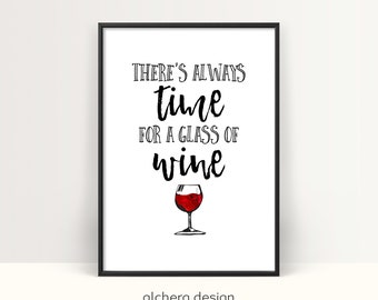 Wine Quote, Wine Gift, Wine Quotes, Wine Poster, Teacher Wine Gift, Wine Love Gift, Wine Drinker, Funny Wine Print, Wine Bar Art, Wine Paint