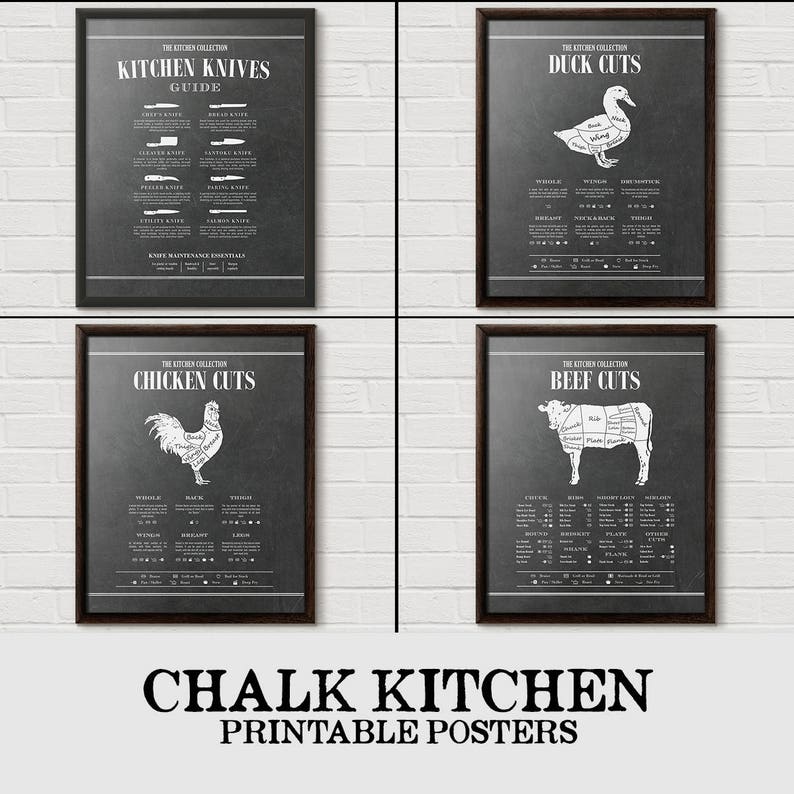 Digital Poster Kitchen, Kitchen Decor, Kitchen Art, Recipe Printable, Kitchen Poster, Kitchen Printable, Digital Poster, Stocks and Broths image 5