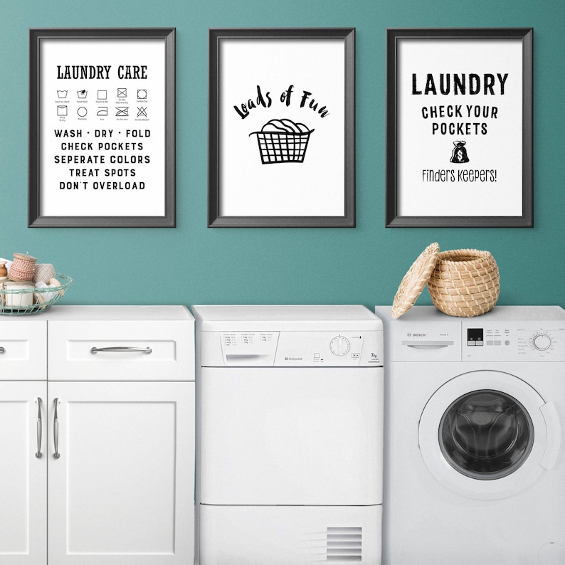 Laundry Sign Laundry Room Sign Funny Laundry Decor Laundry  Etsy