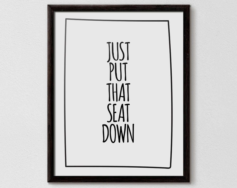 Toilet Wall Decor Wall Art Toilet Toilet Wall Art Mens - Etsy