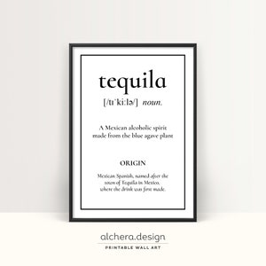 Tequila Art, Tequila, tequila bar, Bar Printable Wall Art, Tequila Print, Cocktail Printable Wall Art, Alcohol Prints, Bar Cart Art Cocktail