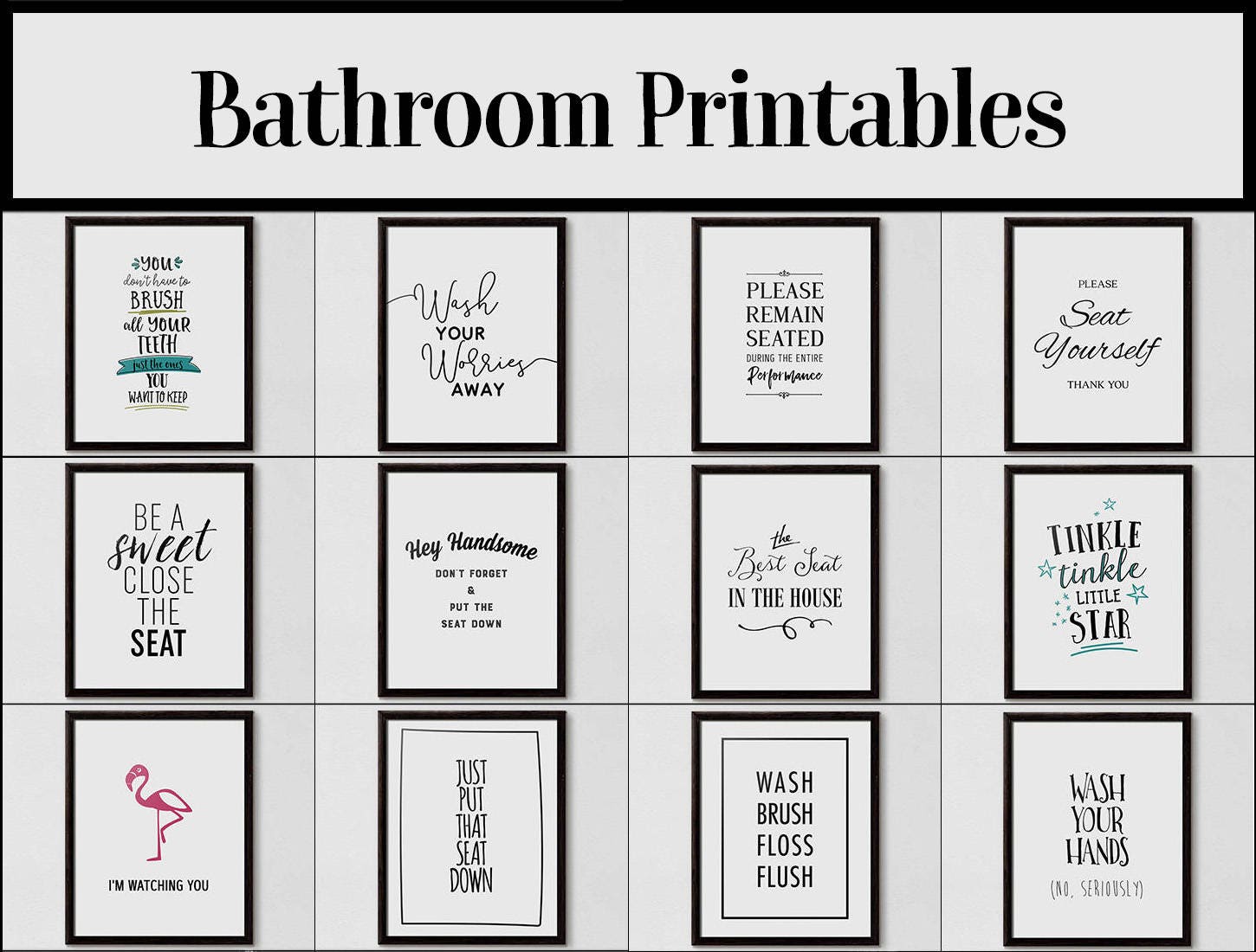 Printable Bathroom Signs Pdf Printable World Holiday