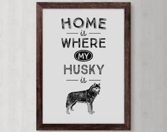 Husky, Siberian Husky, Husky Dog, Siberian Husky Dog, Husky Dog Gift, Husky Lover, Husky Art Print, Husky Gift, Husky Art, Husky Mom, Puppy
