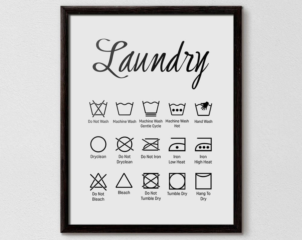 Laundry Chart