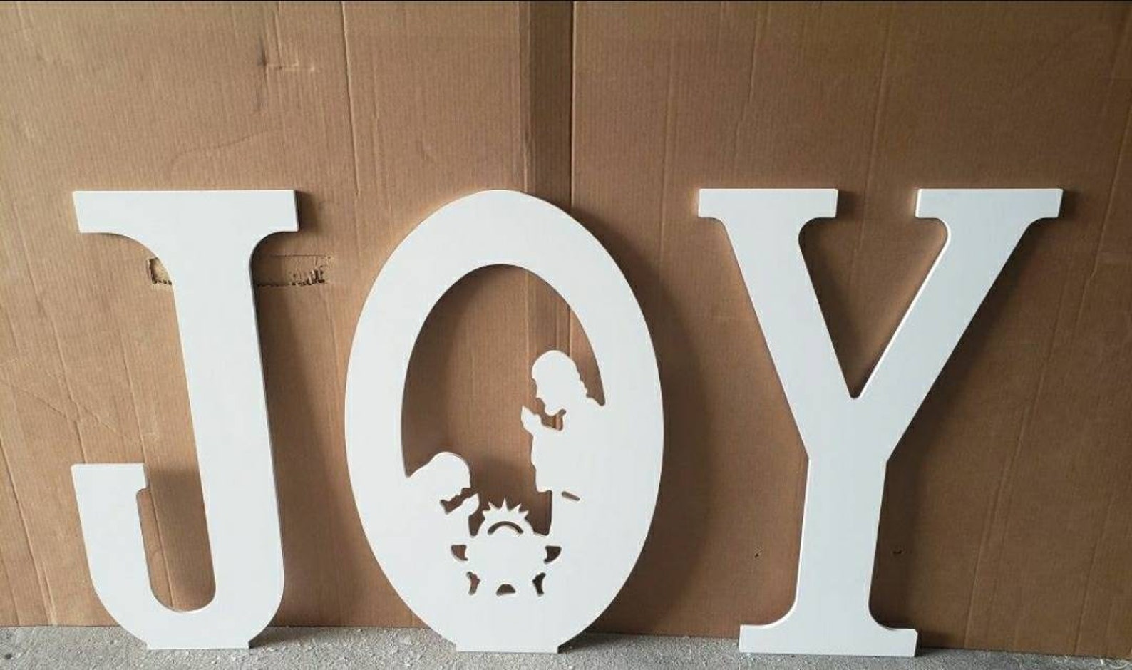 Joy Yard Decor Sign LARGE Etsy