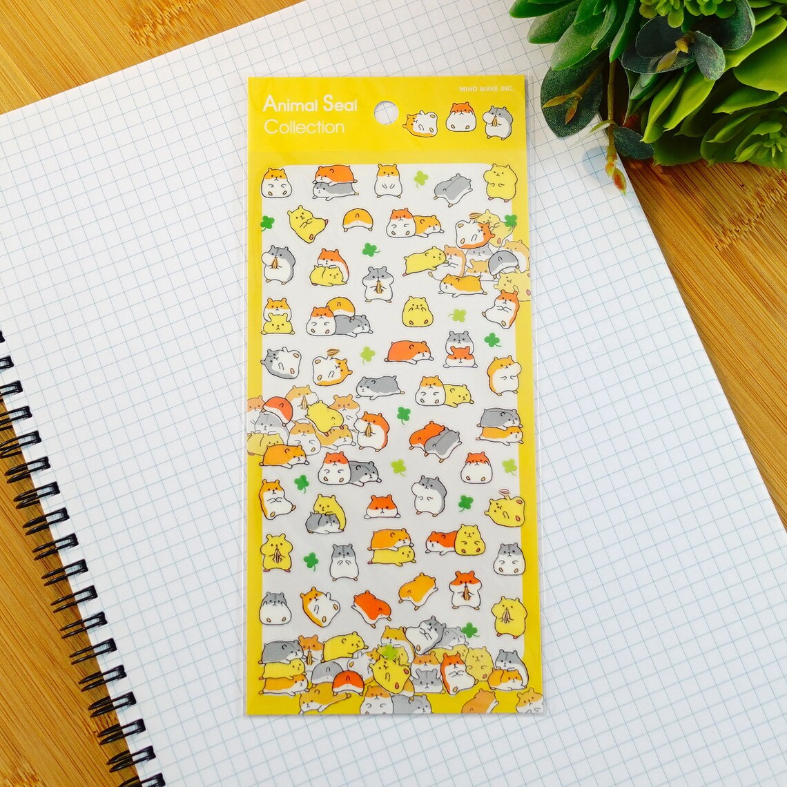 Hamster Animal Seal Collection Stickers by Mind Wave - Etsy