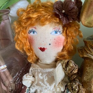 Handmade doll, art doll, ooak doll, fabric doll, doll for a friend