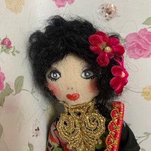 Vintage handmade Kerin houseburg original doll.