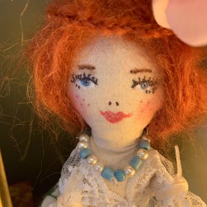 Handmade doll, art doll, ooak doll, keepsake doll, gift for daughter