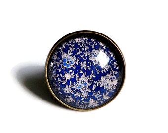 Fiori Di Carta Blu Etsy
