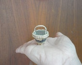 mini baskets made from rattan and bamboo.they made as same really size with color, material and process. but they are mini item and beatiful