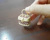 mini baskets made from rattan and bamboo.they made as same really size with color, material and process. but they are mini item and beatiful