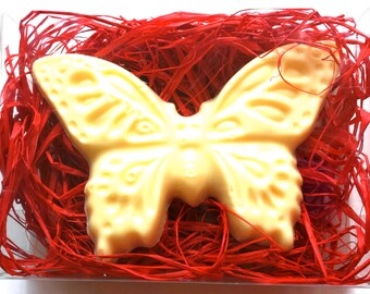 Butterfly Easter Candy White Chocolate Candy Bar 12oz