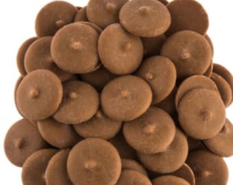 Salted Carmel Chocolate flavored candy wafers melts coco bombs