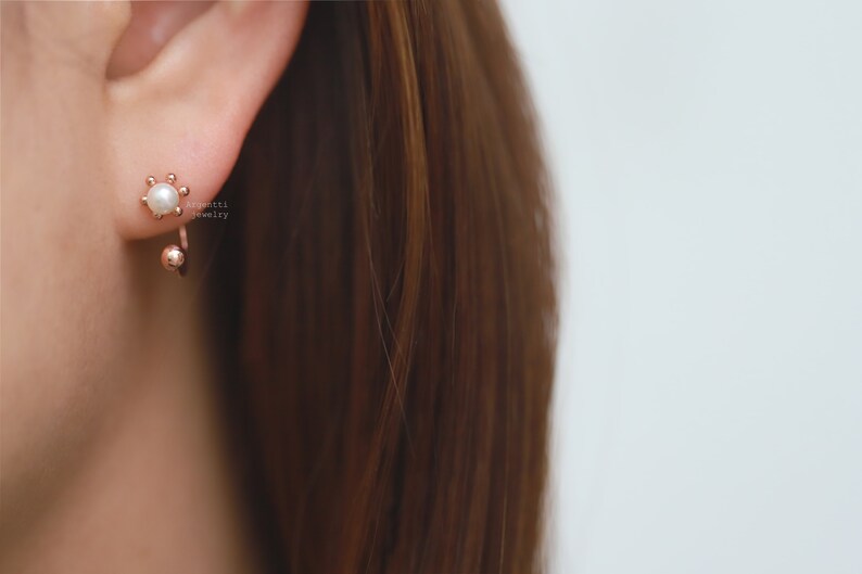 Delicate Gold 18 Gauge Rook Piercinghelix Etsy