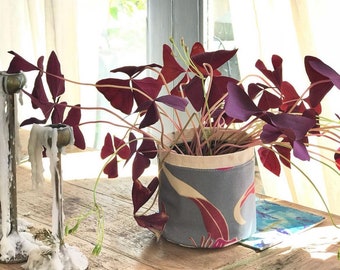 Fabric Planter Sewing Pattern PDF Beginner Sewing Pattern Plant Pot Plant Sax Sewing Pattern Mothers Day Gift