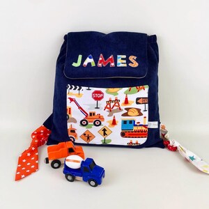 Sac à dos maternelle, sac à dos personnalisé enfant, sac à dos personnalisable avec le prénom, sac à dos crèche nounou, sac à dos bébé