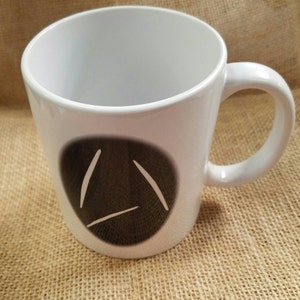 Custom Coffee Mug based on Captain Kirk's Coffee Cup in Star Trek Beyond New Starfleet Insignia Logo image 4