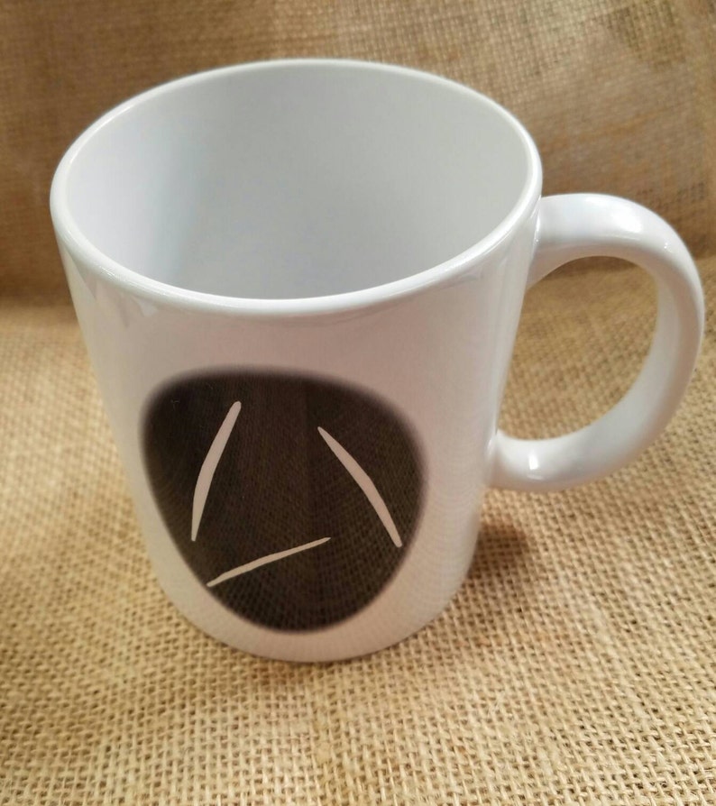 Custom Coffee Mug based on Captain Kirk's Coffee Cup in Star Trek Beyond New Starfleet Insignia Logo image 4