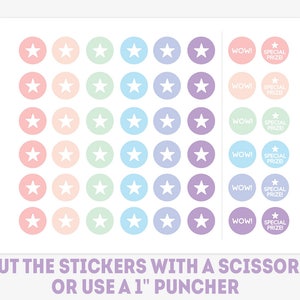 printable unicorn reward chart pony behavior chart for girl etsy