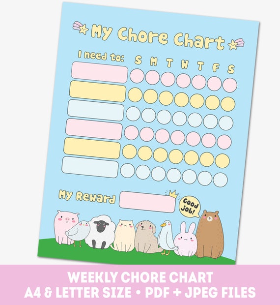 Goal Chart For Kids