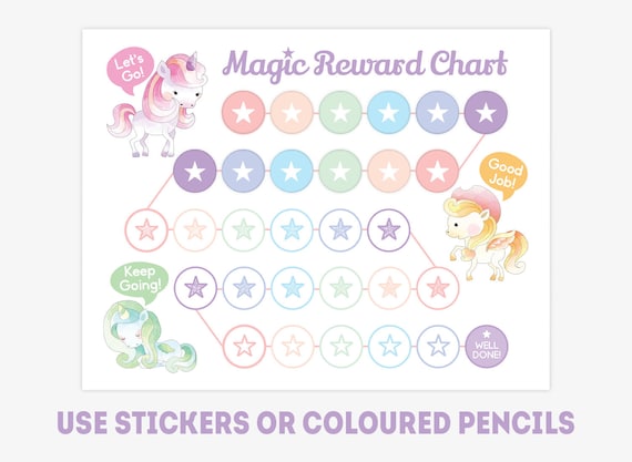 Girls Reward Chart Printable