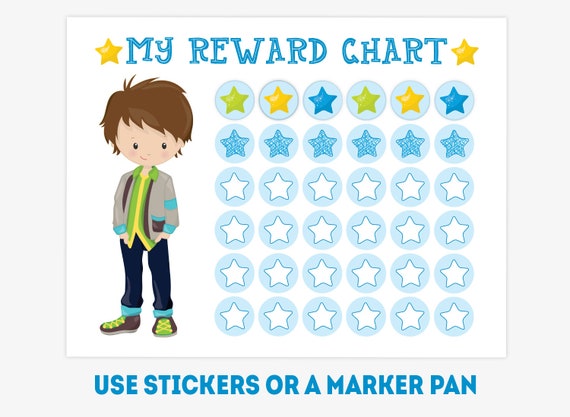 Toddler Good Behavior Sticker Chart