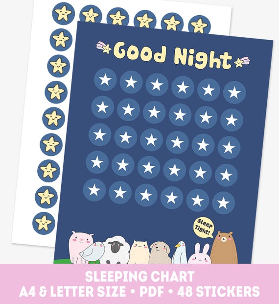 Printable Sleep Chart For Toddlers