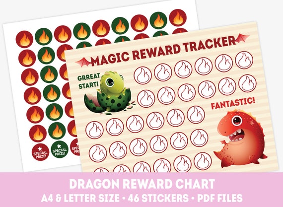 Dragon Sticker Chart