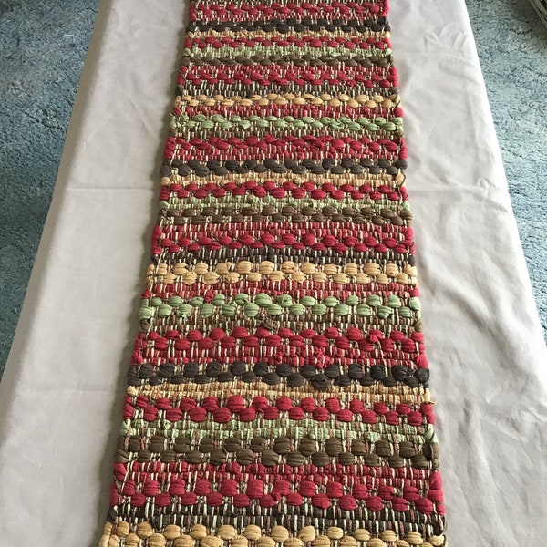 Woven Cotton Tablerunner