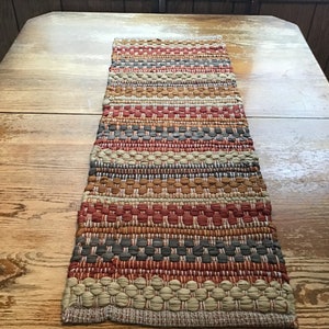 Woven Cotton Tablerunner