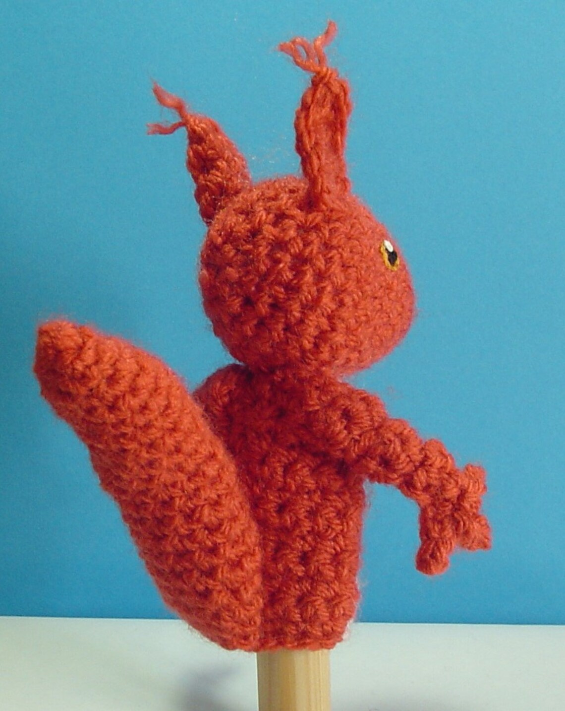 Squirrel Finger Puppets Crochet PATTERN Etsy