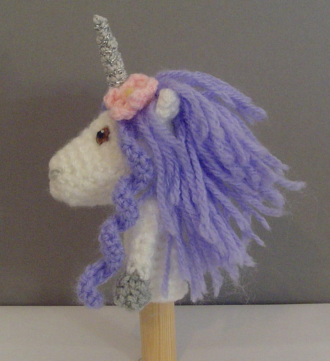 unicorn finger puppet crochet pattern etsy