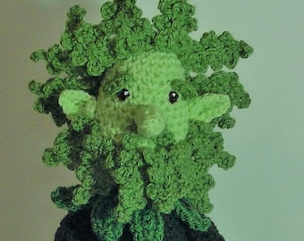 The Green Man crochet pattern.